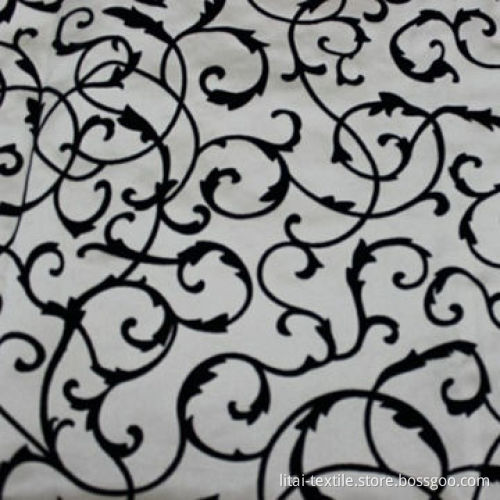 Polyester microfiber flocking fabric